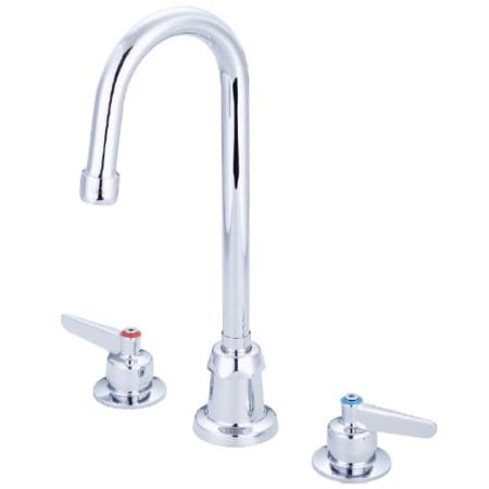 A large image of the Central Brass 1172-LE17-Q Polished Chrome