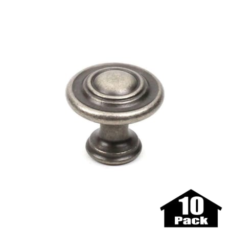 A large image of the Century 23617-10PACK Aged Pewter