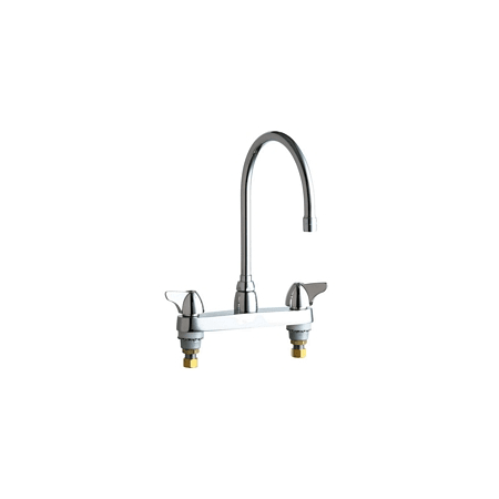 A large image of the Chicago Faucets 1100-GN8AE3 Chrome