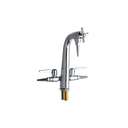 A large image of the Chicago Faucets 1332-E22E7-204 Chrome