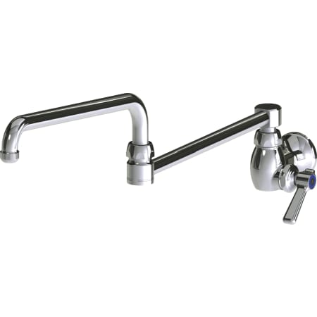 A large image of the Chicago Faucets 332-DJ24AB Chrome
