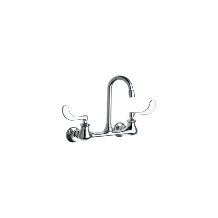 A large image of the Chicago Faucets 631-VPA Chrome