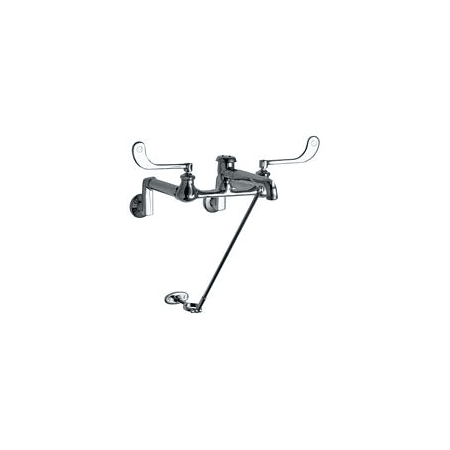 A large image of the Chicago Faucets 815-VBXK Chrome