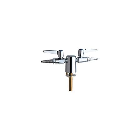 A large image of the Chicago Faucets 981-VR909CAG Chrome