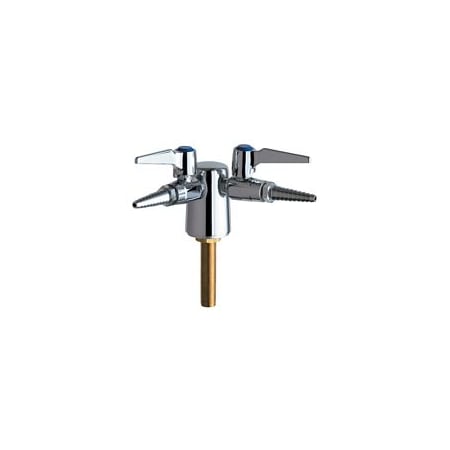 A large image of the Chicago Faucets 982-WS909CAG Chrome