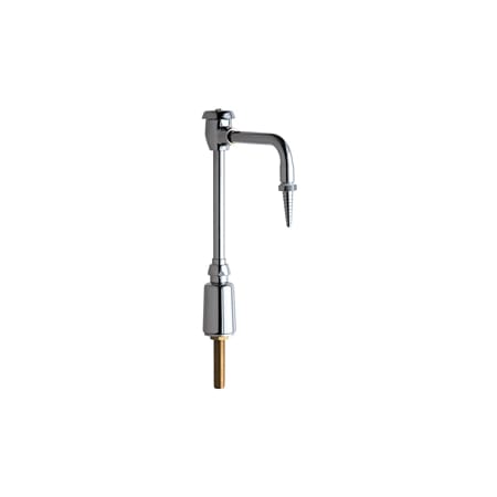 A large image of the Chicago Faucets 985-AGN2BVBE7 Chrome