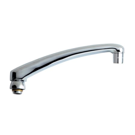 A large image of the Chicago Faucets L8JKAB Chrome