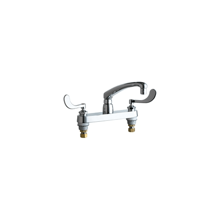 A large image of the Chicago Faucets 1100-E35-317AB Chrome