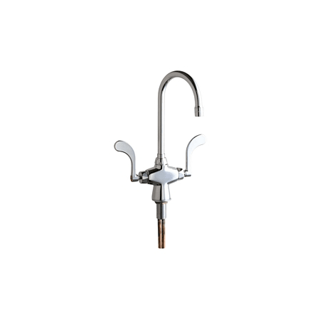 A large image of the Chicago Faucets 50-317XKAB Chrome
