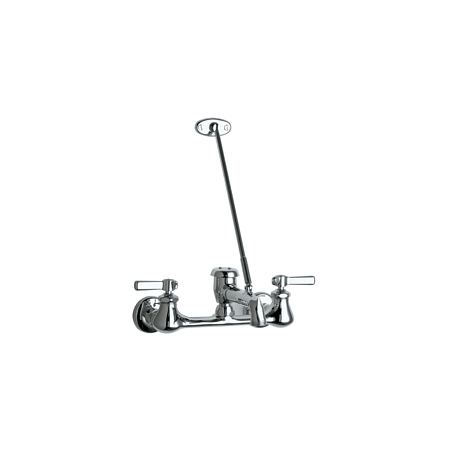 A large image of the Chicago Faucets 540-LD897SWXFAB Chrome