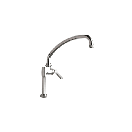 A large image of the Chicago Faucets 613-AAB Chrome