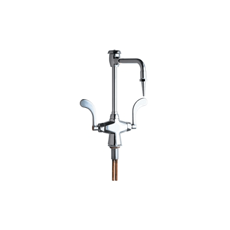 A large image of the Chicago Faucets 930-317XK Chrome