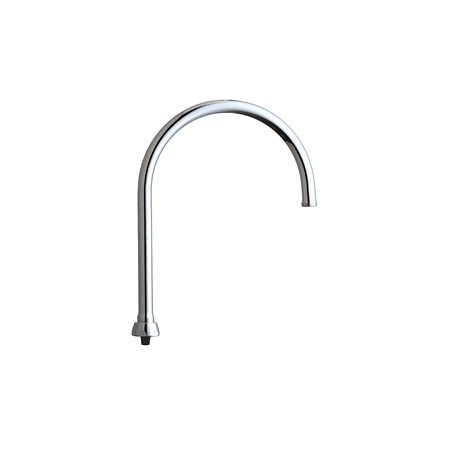 A large image of the Chicago Faucets GN8AFCJKAB Chrome