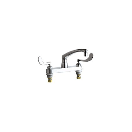 A large image of the Chicago Faucets 1100-319AB Chrome