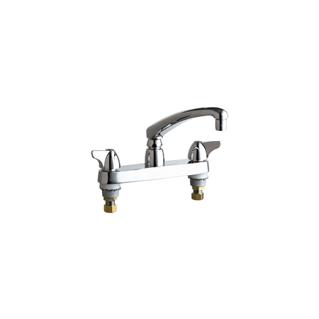 A large image of the Chicago Faucets 1100-E35XKAB Chrome
