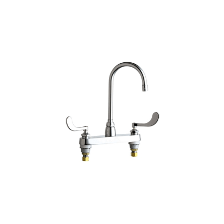 A large image of the Chicago Faucets 1100-GN2AE35-317AB Chrome