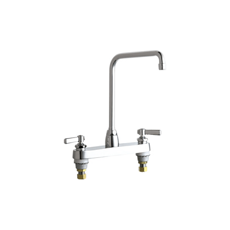 A large image of the Chicago Faucets 1100-HA8-369AB Chrome