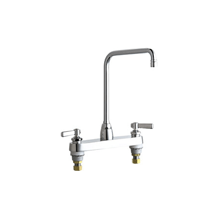 A large image of the Chicago Faucets 1100-HA8-369VPAAB Chrome