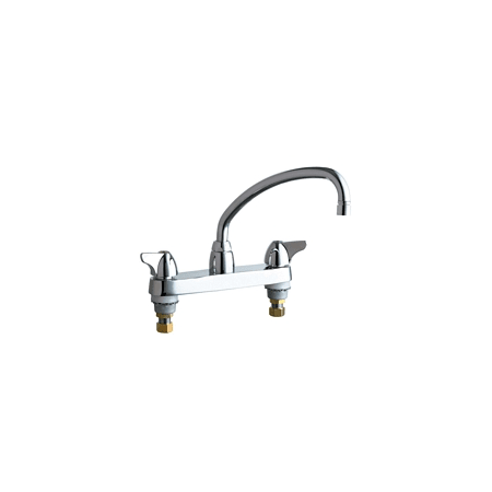A large image of the Chicago Faucets 1100-L9VPAXKAB Chrome