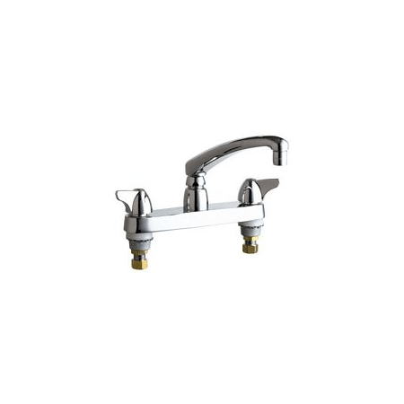 A large image of the Chicago Faucets 1100-VPAAB Chrome