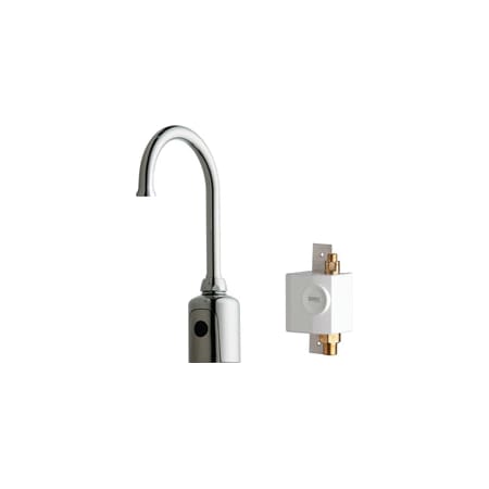 A large image of the Chicago Faucets 116.955.AB.1 Chrome