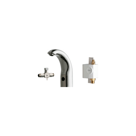 A large image of the Chicago Faucets 116.962.AB.1 Chrome