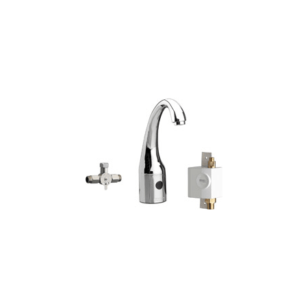 A large image of the Chicago Faucets 116.967.AB.1 Chrome