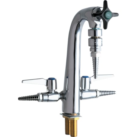 A large image of the Chicago Faucets 1332-E22E7 Chrome