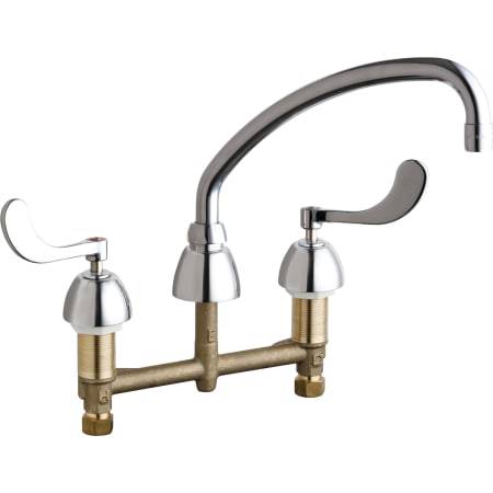 A large image of the Chicago Faucets 201-A317AB Chrome