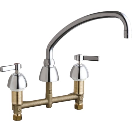 A large image of the Chicago Faucets 201-AAB Chrome