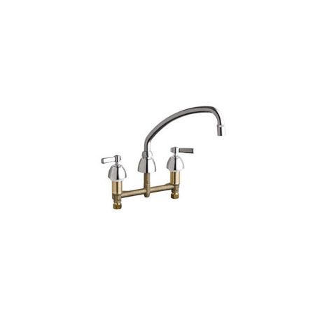 A large image of the Chicago Faucets 201-AE29XKAB Chrome