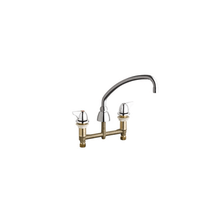 A large image of the Chicago Faucets 201-AE35-1000AB Chrome