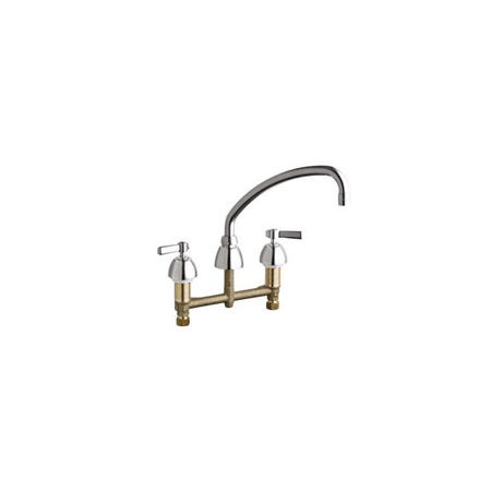 A large image of the Chicago Faucets 201-AE35AB Chrome