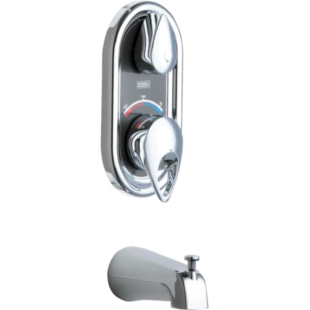 A large image of the Chicago Faucets 2501 Chrome