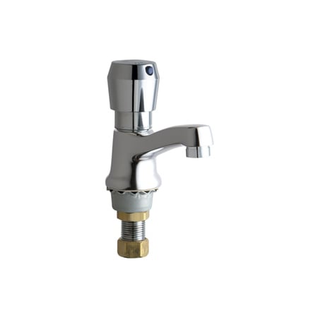 A large image of the Chicago Faucets 333-E2805-665PSHAB Chrome
