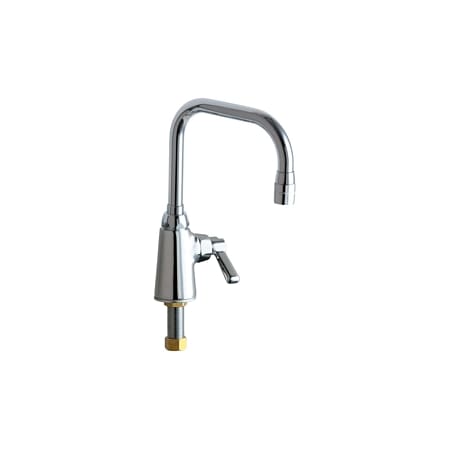 A large image of the Chicago Faucets 350-DB6AE35AB Chrome