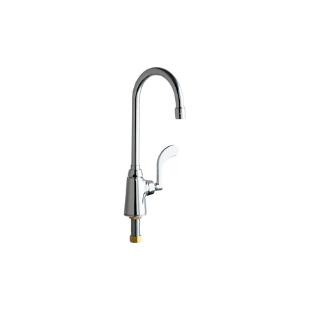 A large image of the Chicago Faucets 350-E35-317XKAB Chrome