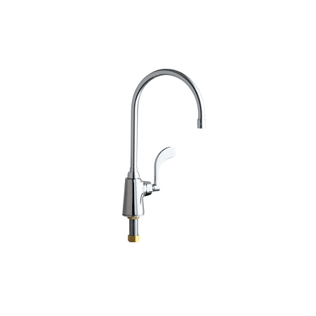 A large image of the Chicago Faucets 350-GN8AE3-317XKAB Chrome