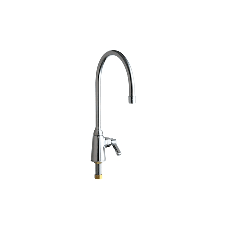 A large image of the Chicago Faucets 350-GN8AE35AB Chrome