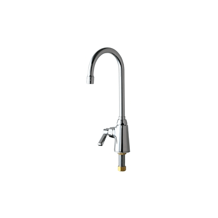 A large image of the Chicago Faucets 350-LHE35AB Chrome