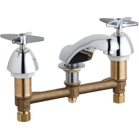 A large image of the Chicago Faucets 404-633AB Polished Chrome