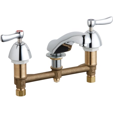 A large image of the Chicago Faucets 404-AB Chrome