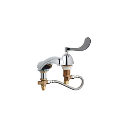 A large image of the Chicago Faucets 404-HZCW317AB Chrome
