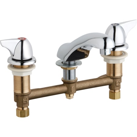 A large image of the Chicago Faucets 404-V1000AB Chrome