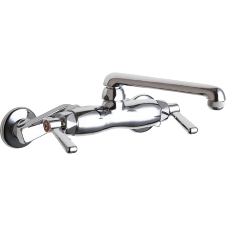 A large image of the Chicago Faucets 445-E1AB Chrome