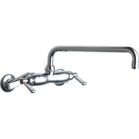 A large image of the Chicago Faucets 445-L12AB Chrome