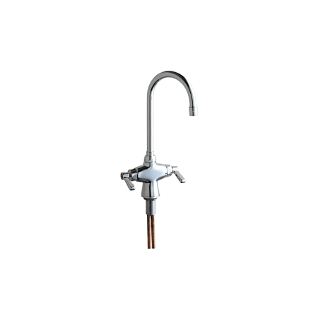 A large image of the Chicago Faucets 50-E35AB Chrome