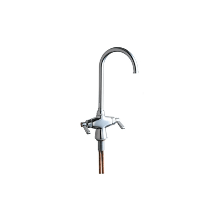 A large image of the Chicago Faucets 50-GN2FCAB Chrome