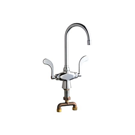 A large image of the Chicago Faucets 50-T317XKAB Chrome