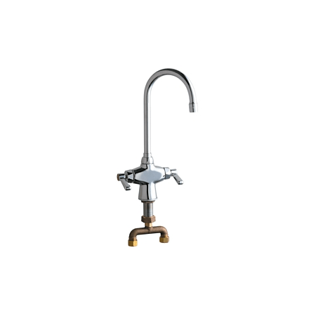 A large image of the Chicago Faucets 50-TE35AB Chrome